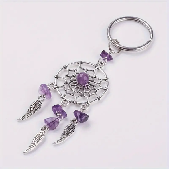 Dreamcatcher Keychains: Elevate Vibes with Crystal Magic | Ace of Craft