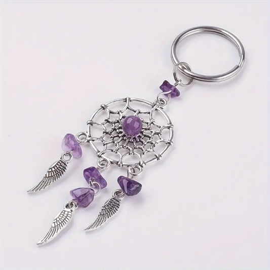 Dreamcatcher Keychains: Elevate Vibes with Crystal Magic | Ace of Craft