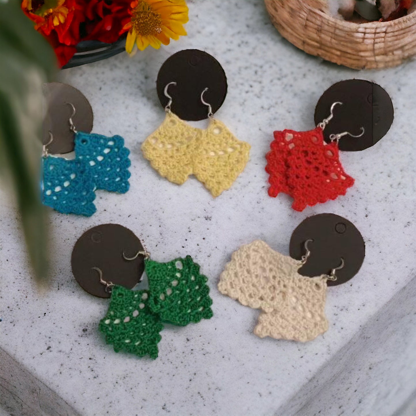 Crocheted Pineapple-Shaped Drops : Quirky & Playful Statement Pieces | Ace of Craft