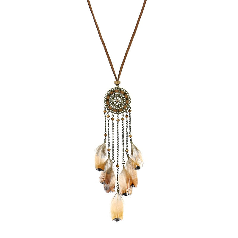 Bohemian Feather Dreamcatcher Accessories: Unique Ethnic Designs | Ace of Craft
