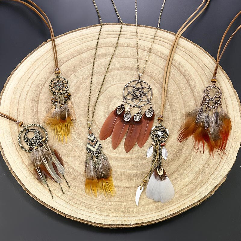 Bohemian Feather Dreamcatcher Accessories: Unique Ethnic Designs | Ace of Craft