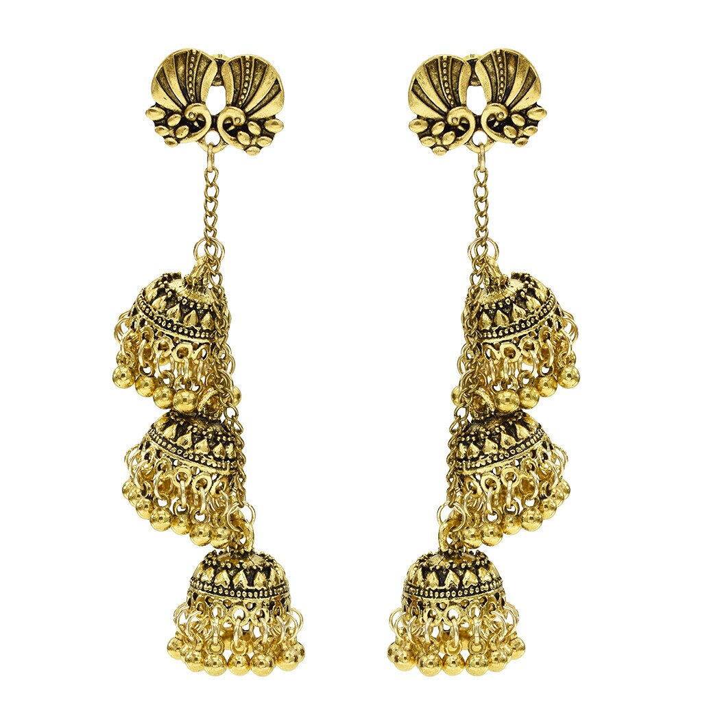 Bohemian Drop Earrings – Vintage Tribal Statement Jewelry | Ace of Craft