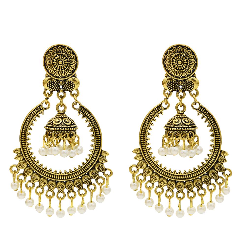 Bohemian Drop Earrings – Vintage Tribal Statement Jewelry | Ace of Craft