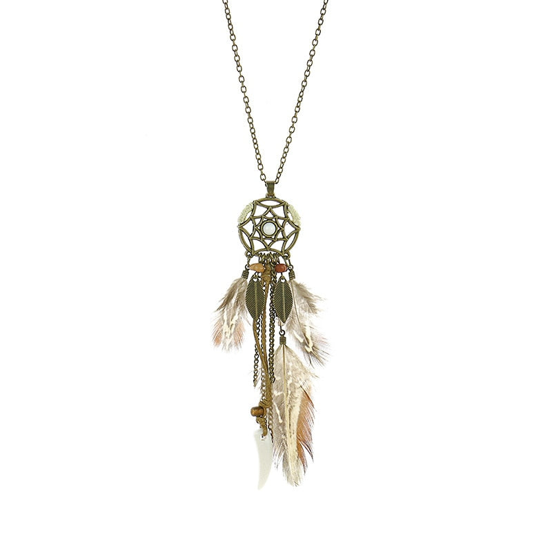 Bohemian Feather Dreamcatcher Accessories: Unique Ethnic Designs | Ace of Craft