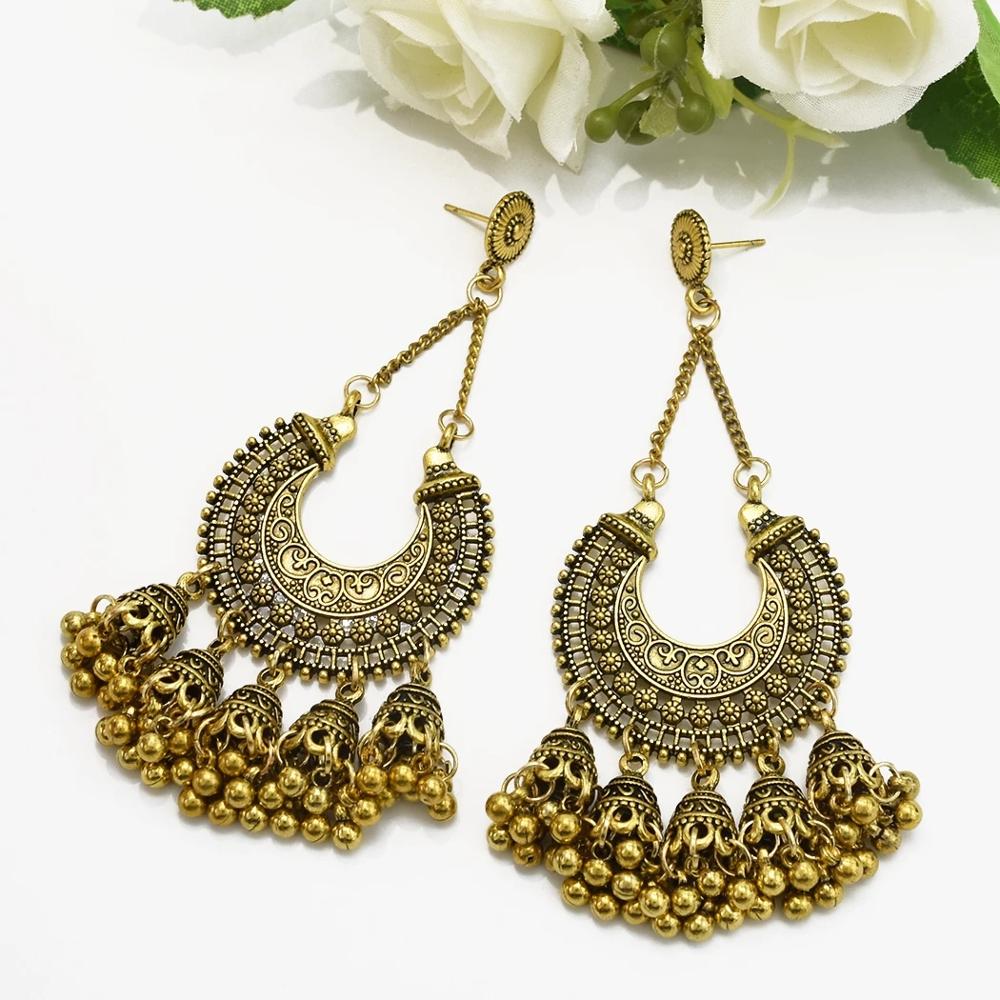 Bohemian Drop Earrings – Vintage Tribal Statement Jewelry | Ace of Craft