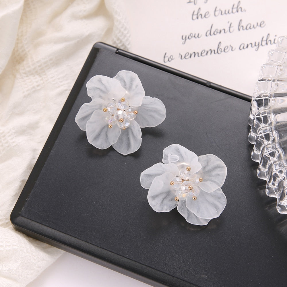 Stunning Bohemian Flower Earrings - Fashionable Statement Jewelry | Ace of Craft