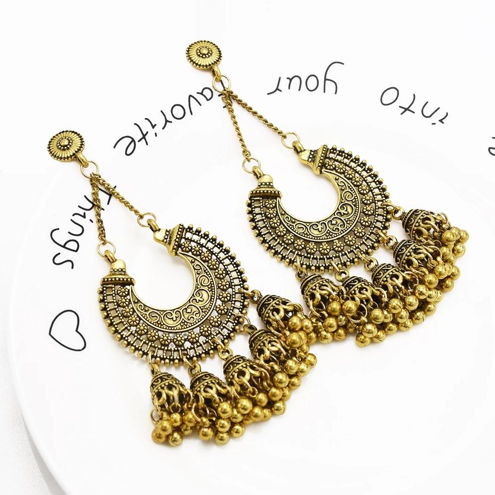 Bohemian Drop Earrings – Vintage Tribal Statement Jewelry | Ace of Craft