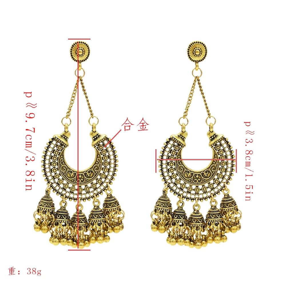 Bohemian Drop Earrings – Vintage Tribal Statement Jewelry | Ace of Craft