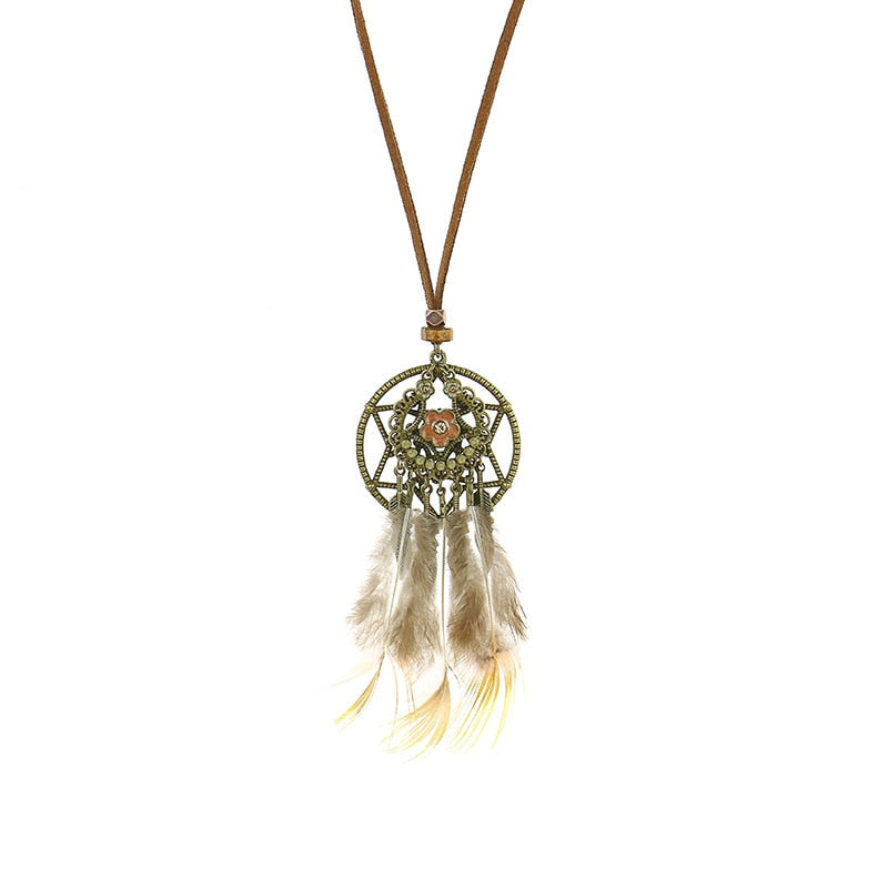 Bohemian Feather Dreamcatcher Accessories: Unique Ethnic Designs | Ace of Craft