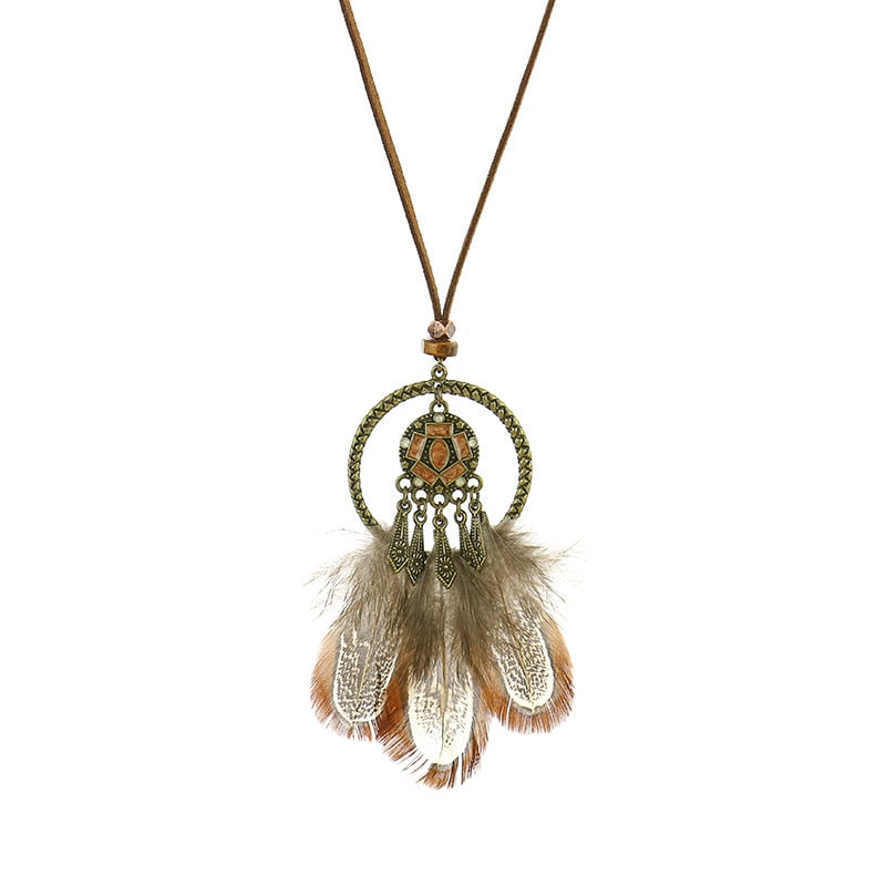 Bohemian Feather Dreamcatcher Accessories: Unique Ethnic Designs | Ace of Craft