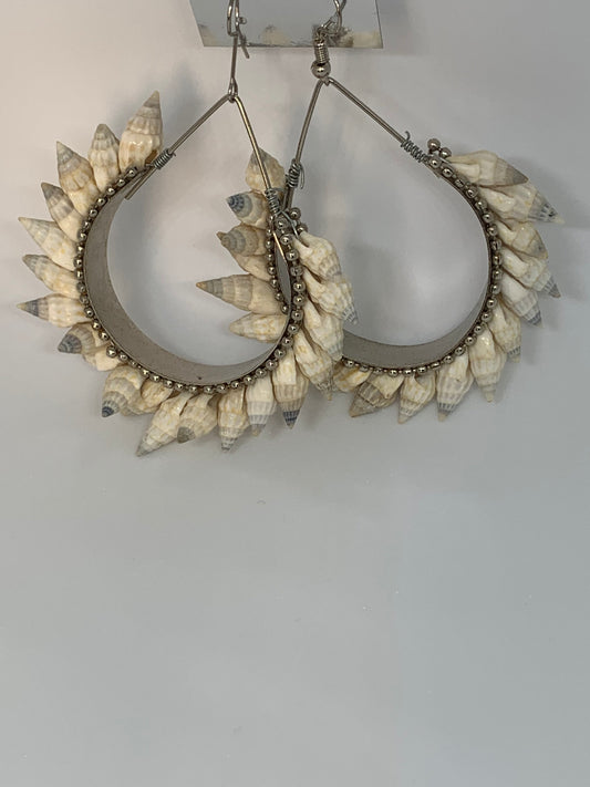 Sparkling Seashell Hoops: Shine Bright with Beachy Style | Ace of Craft