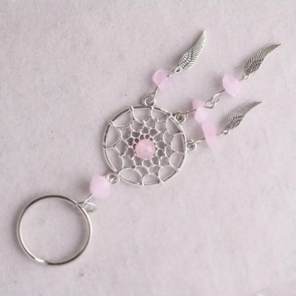 Dreamcatcher Keychains: Elevate Vibes with Crystal Magic | Ace of Craft