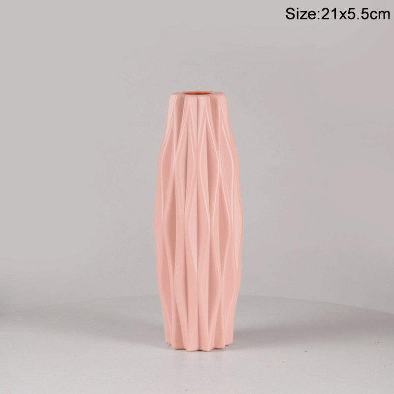 Modern Flower Vase | Plastic Bouquet Pot | Nordic Home Decoration | Ace of Craft