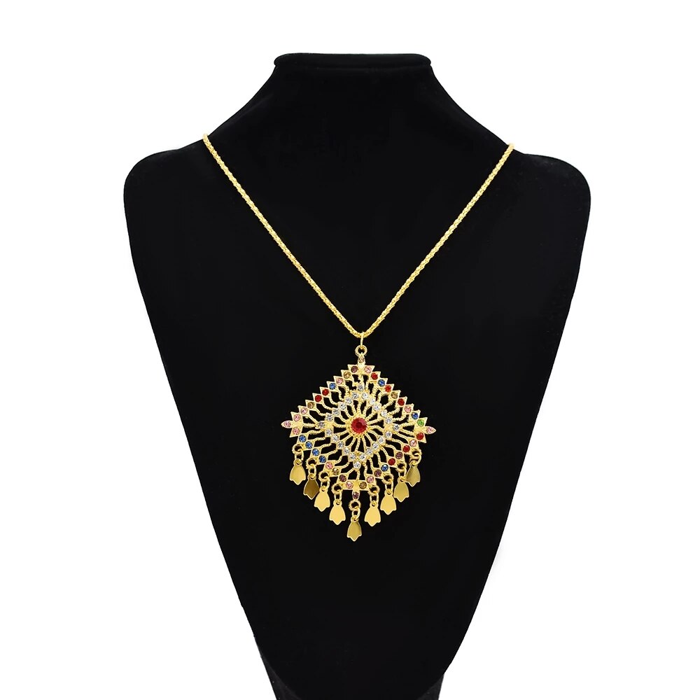 Turkish Boho Coin Tassel Necklace: Exquisite Ethnic Jewelry | Ace of Craft