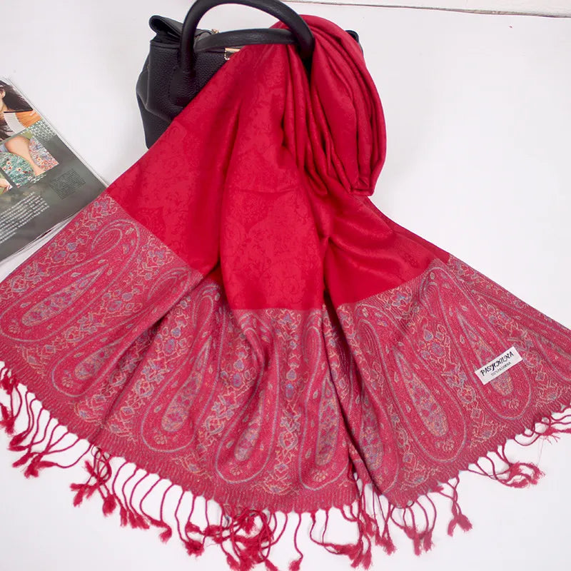 Elevate Your Look: Soft Paisley Scarves in Vibrant Colors | Ace of Craft