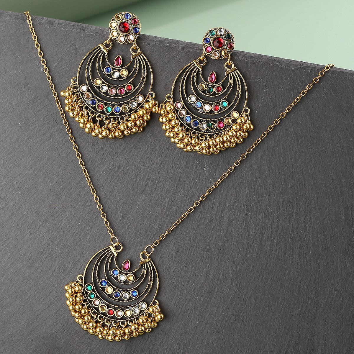 Retro Jewelry Set: Ethnic Charm | Ace of Craft