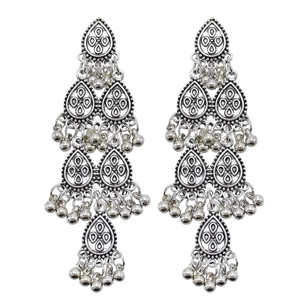 Bohemian Drop Earrings – Vintage Tribal Statement Jewelry | Ace of Craft