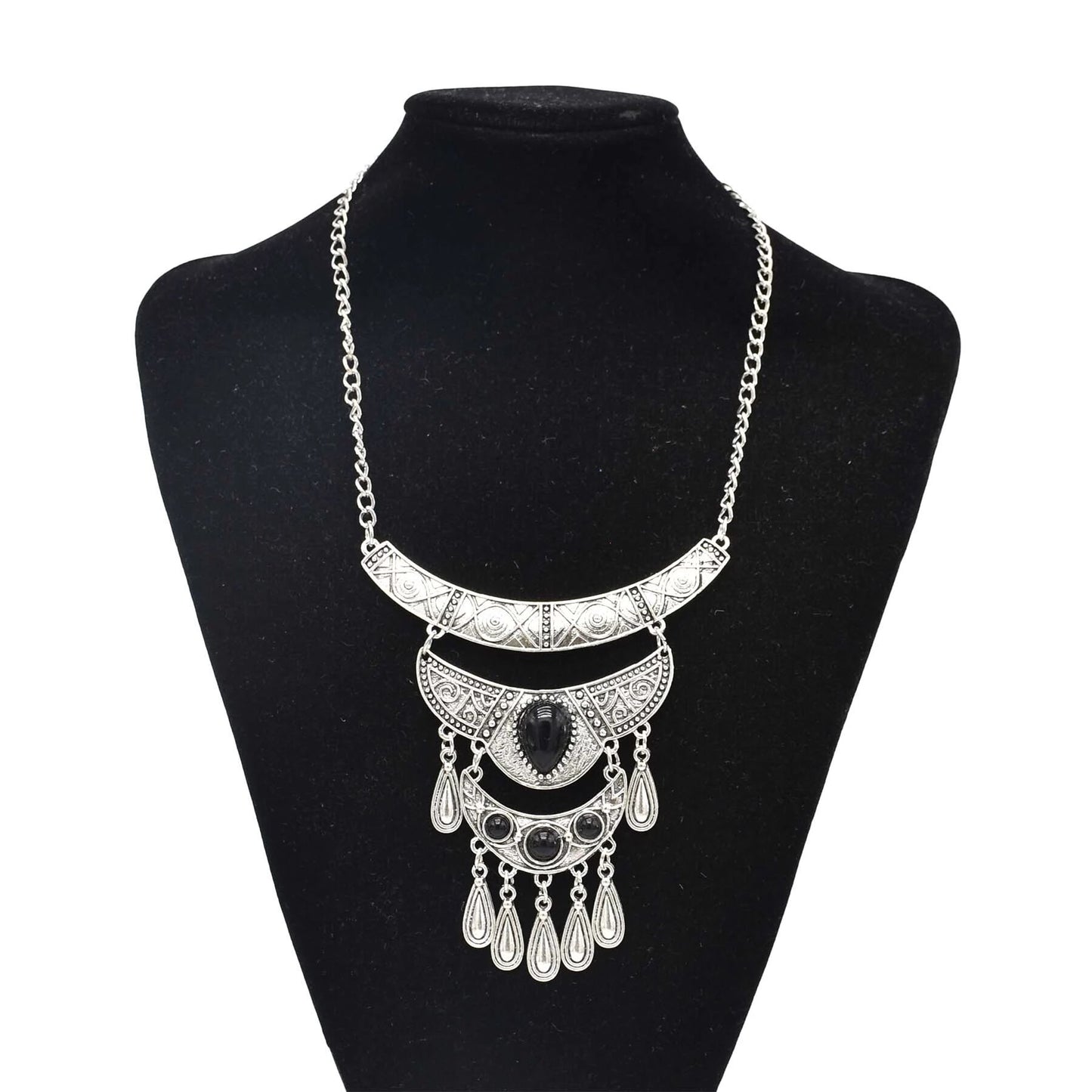 Turkish Boho Coin Tassel Necklace: Exquisite Ethnic Jewelry | Ace of Craft