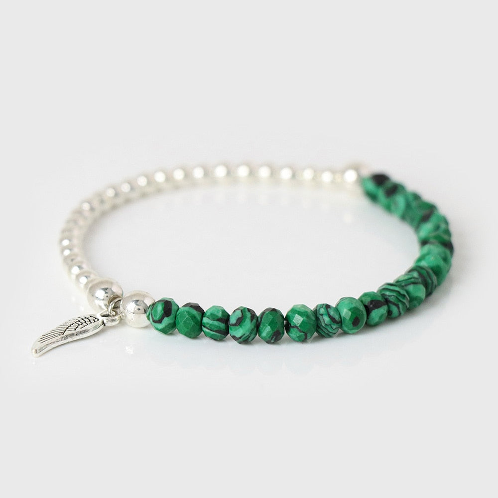 Labradorite Angel Wing Bracelet - Energy Charm for All!  | Ace of Craft