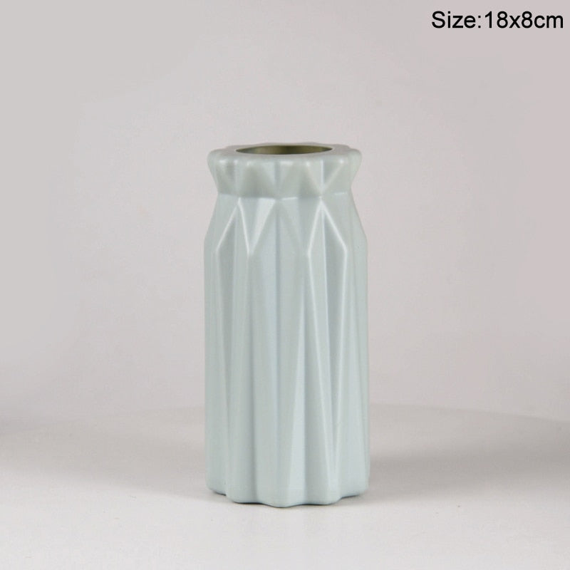 Modern Flower Vase | Plastic Bouquet Pot | Nordic Home Decoration | Ace of Craft