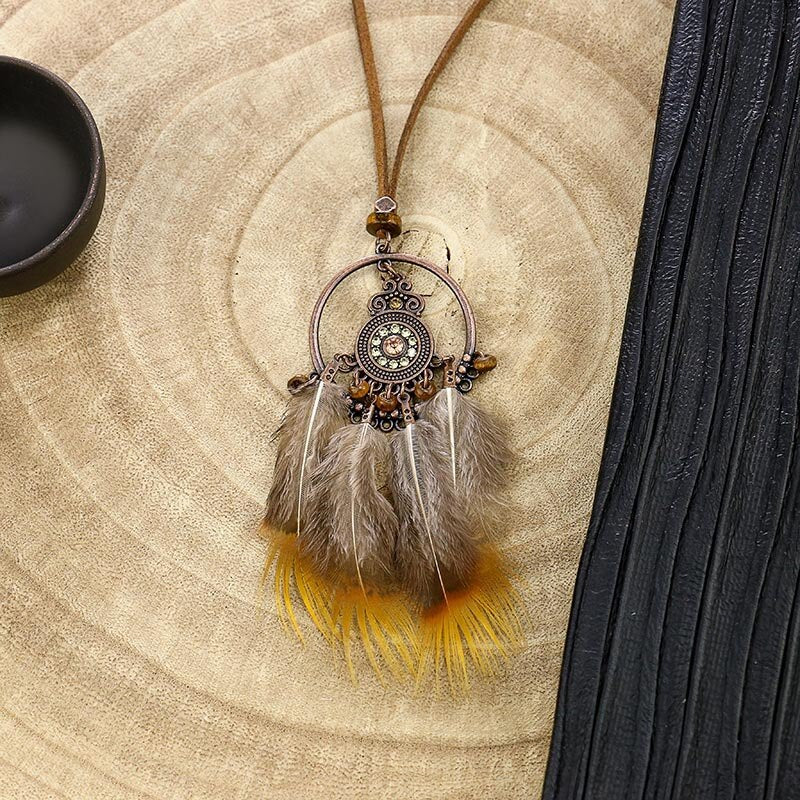 Bohemian Feather Dreamcatcher Accessories: Unique Ethnic Designs | Ace of Craft