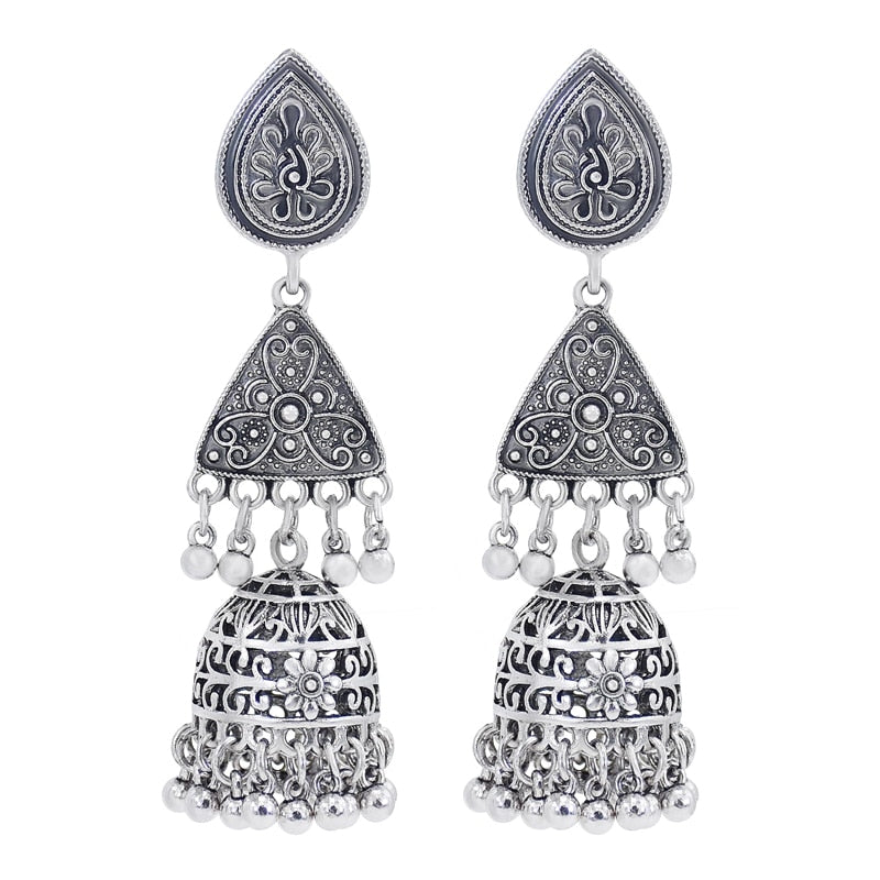 Bohemian Drop Earrings – Vintage Tribal Statement Jewelry | Ace of Craft