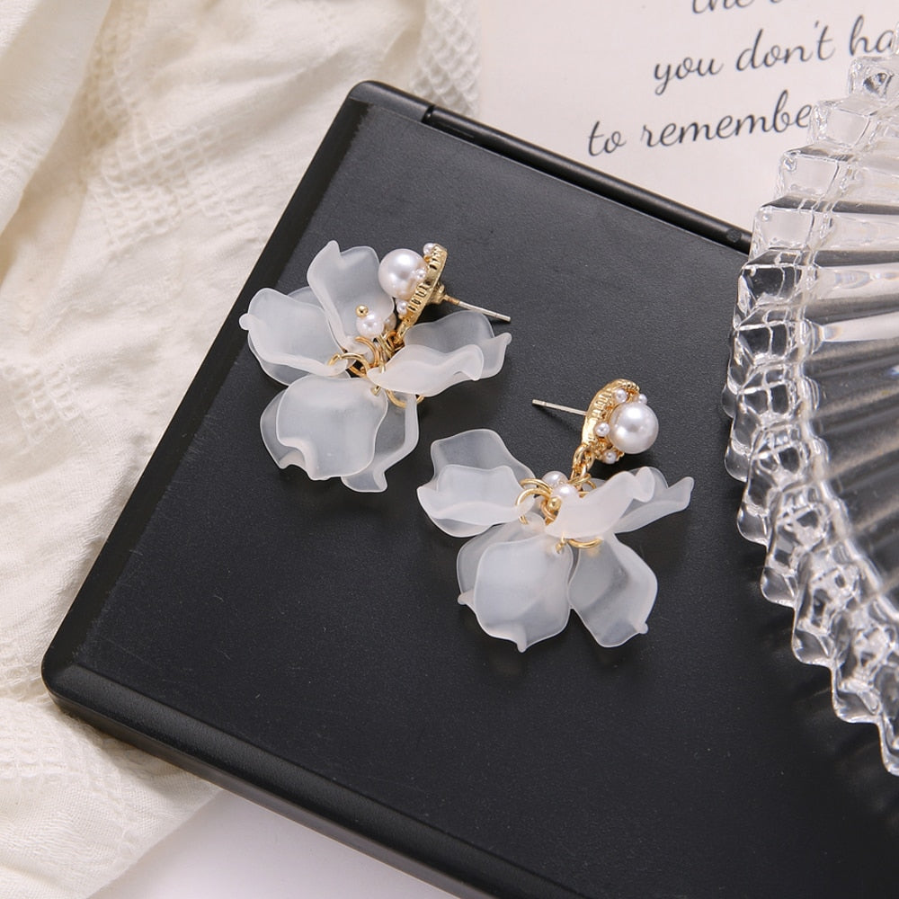 Stunning Bohemian Flower Earrings - Fashionable Statement Jewelry