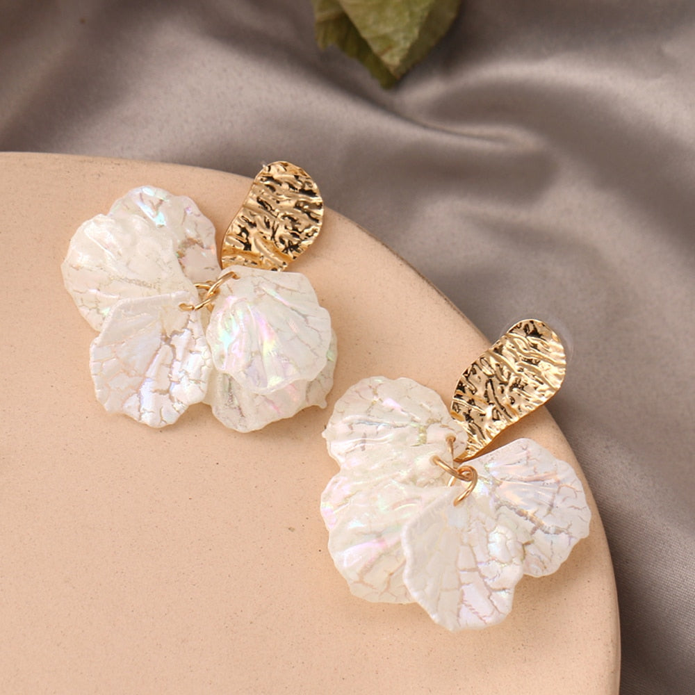 Stunning Bohemian Flower Earrings - Fashionable Statement Jewelry