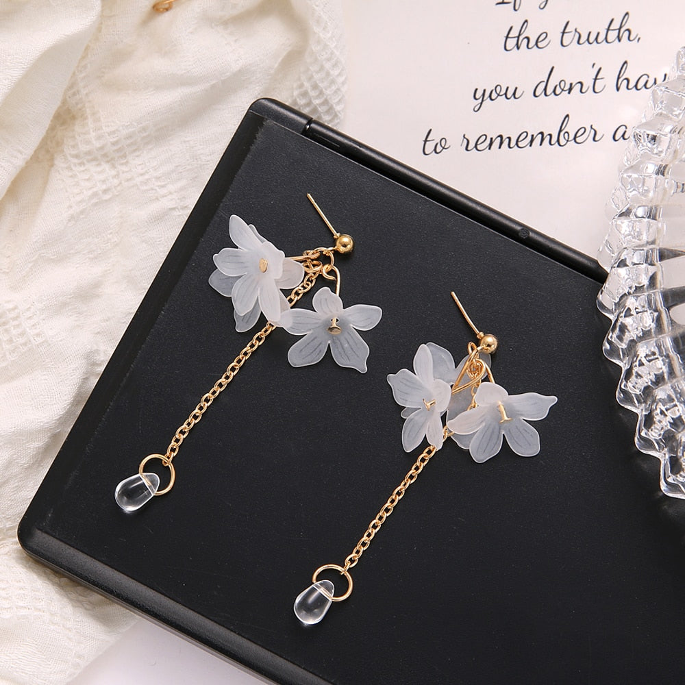 Stunning Bohemian Flower Earrings - Fashionable Statement Jewelry