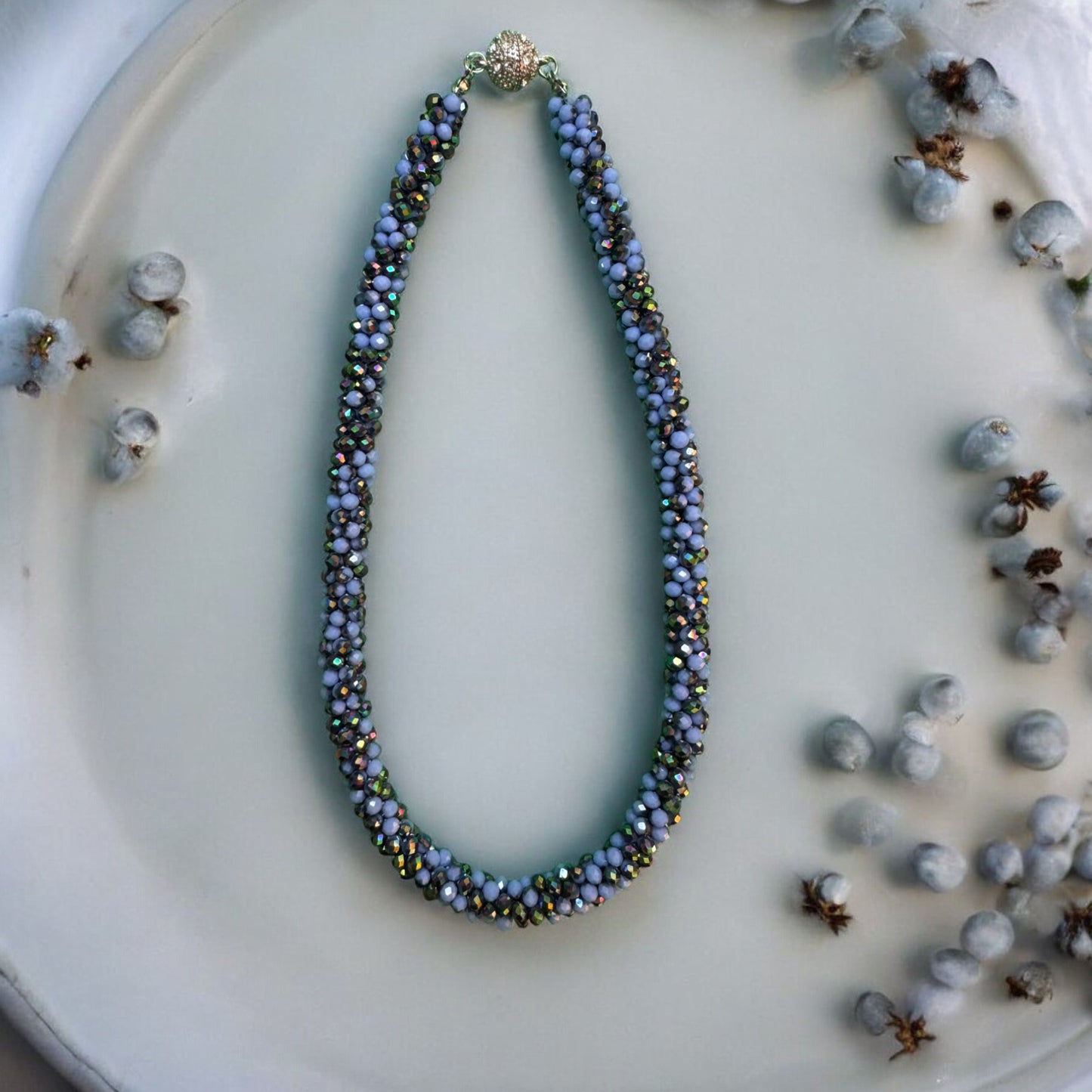 Prism of Pearls: A Beaded Necklace that Shimmers | Ace of Craft