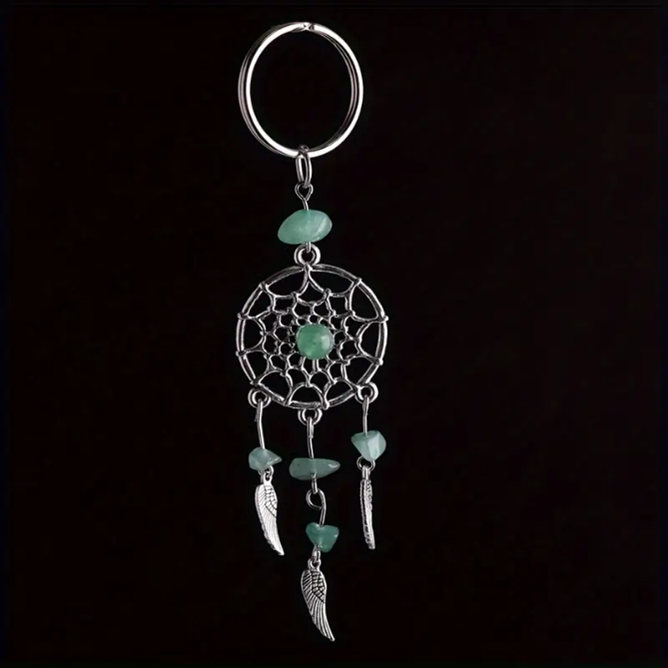 Dreamcatcher Keychains: Elevate Vibes with Crystal Magic