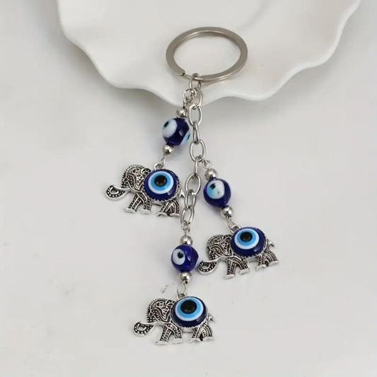 Protect Your Vibes: Evil Eye Keychains with Adorable Charms