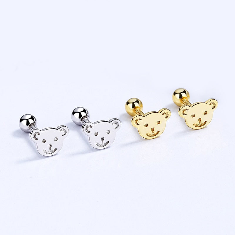 Stud Earrings: Tiny Animal Friends