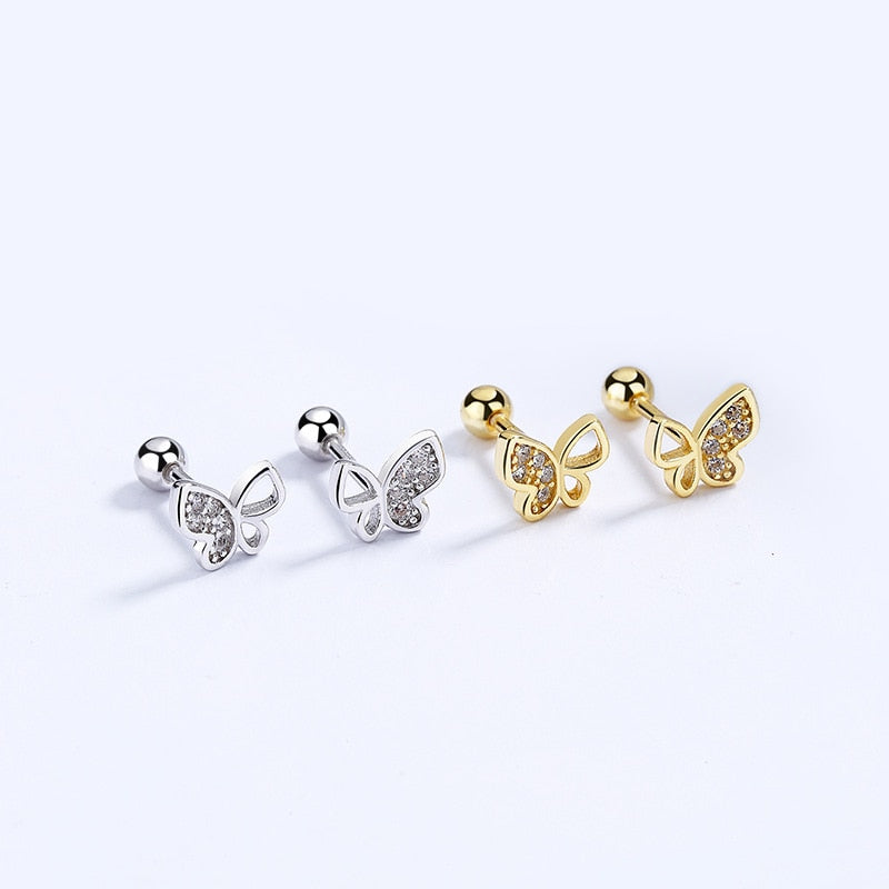 Stud Earrings: Tiny Animal Friends