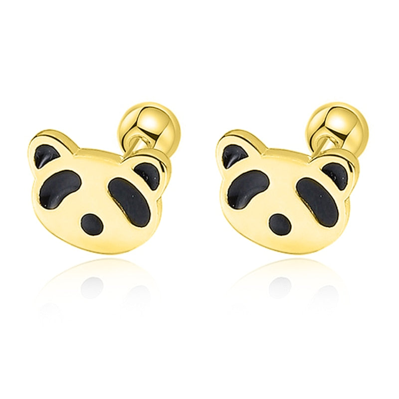 Stud Earrings: Tiny Animal Friends