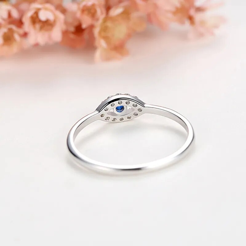 Evil Eye Charm Ring: A Touch of Glamour